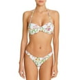 thumbnail image 3 of Aqua STAR Floral Bandeau Bikini Swim Top, US Medium, 3 of 4