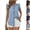 25# Light Blue, variant on Denim Vest Top for Women Casual Summer Jean Vest Top Button Down Peplum V Neck Sleeveless Denim Shirt Blue XL
