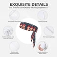 thumbnail image 3 of Rocae Three Cute Christmas Gnomes Printed Tie Headband Hair Band Unisex Tie Sport Tie Back Headband for Basketball, Running, Tennis, Karate, Athletics, 3 of 9