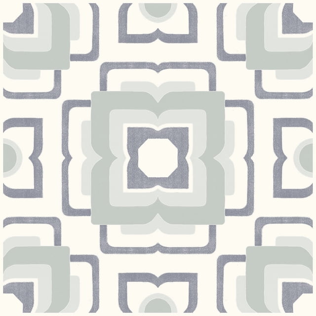 Baldosas FloorPops, vinilo Posey, color verde azulado, 30 x 30 cm (10 baldosas)