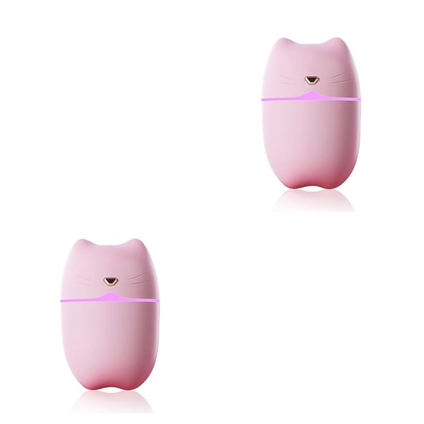 Toystoory Humidificador de aire, 260ml, aceite esencial, difusor de Aroma eléctrico portátil, generador de niebla DIY para decoración del Rosado 2Conjunto