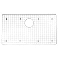 thumbnail image 4 of Miligoré 33" x 21" x 10" Deep Single Bowl Farmhouse Apron Zero Radius 16-Gauge Stainless Steel Kitchen Sink - Includes Drain/Grid, 4 of 7