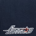 thumbnail image 4 of Men's Mitchell & Ness Navy/Orange Houston Astros Bases Loaded Fitted Hat, 4 of 5