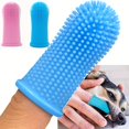 thumbnail image 1 of 2-Pack Soft Silicone Dog Toothbrushes - Gentle 360º Brushing Kit for Small & Large Pets, Recyclable, Easy to Use Finger Toothbrush for Effective Dog Teeth Cleaning, 1 of 5