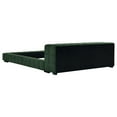 thumbnail image 4 of Trinity Upholstered Queen Platform Bed Green, 4 of 6