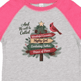 thumbnail image 4 of Inktastic Christian Christmas Tree with Red Cardinal Boys or Girls Toddler T-Shirt, 4 of 5