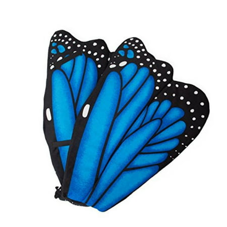 Blue Morpho Butterfly Plush Costume Wings By Adventure Kids