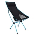 thumbnail image 1 of Chaise Lune d'Extérieur Chaise Pliante Portable Chaise en Alliage d'Aluminium Chaise de Pêche Camping Auto-Équilibrée Fauteuil Inclinable de Tournée Chaise de Plage Décontractée, 1 of 3