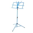 thumbnail image 4 of Étagère à Musique Portable, Petit Support de Musique Pliable à Hauteur et Angle Réglables avec Trépied Extensible pour la Maison pour la Famille Bleu,Noir, 4 of 8