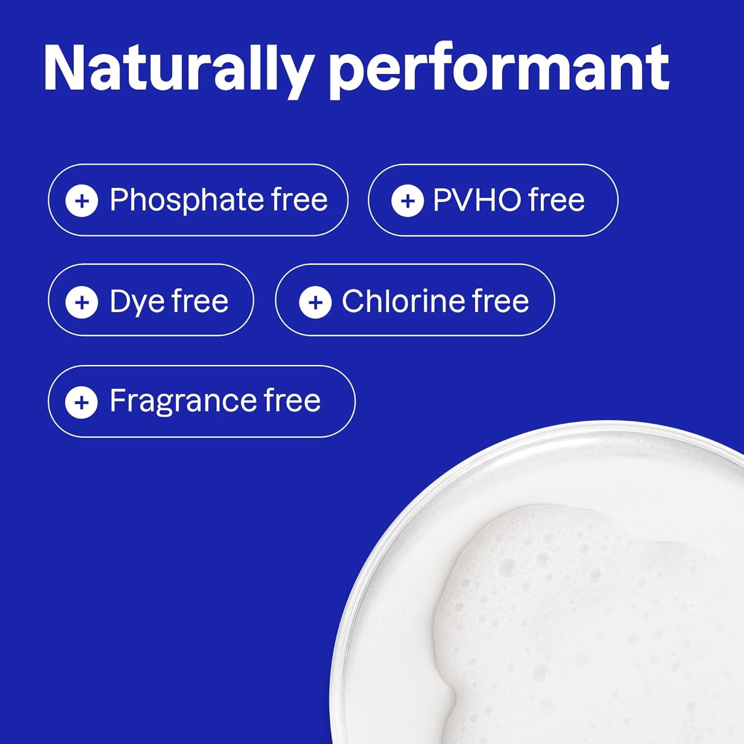 Dishwasher Pods, Plant-Based & Vegan, Phosphate-Free Detergent Tablets, Naturally Derived, Unscented, 26 Count