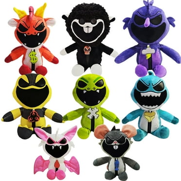 8-pack Nightmare Critters 25cm nightmare bat plush toys Soft