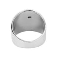 thumbnail image 4 of Simply Stylish Wide Front Band Solid Sterling Silver Ring - 10, 4 of 5