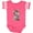 Football Pink and White, variant on Inktastic Western Dilly Donkey Boys Baby Bodysuit