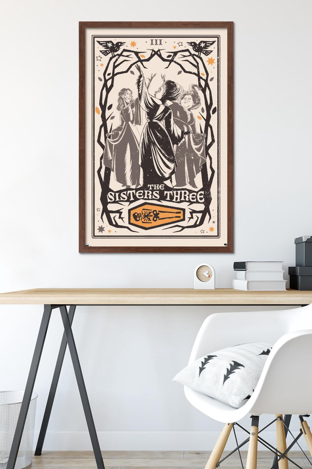 Disney Hocus Pocus 2 - The Sisters Three Wall Poster, 22.375" x 34" Framed