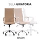 thumbnail image 2 of Silla de Escritorio para Oficina Ejecutiva Ergonomica y Ajustable Café Gaon Ergonomica, 2 of 9