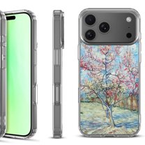 For iPhone 17 Pro Shockproof Protective Phone Case, by OneToughShield - Blossom Tree