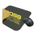 thumbnail image 2 of Ford Mustang Boss 302 in Yellow Black Carbon Fiber Texture Graphic PC Mouse Pad for Gaming and Office, 2 of 2