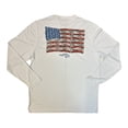 thumbnail image 2 of Reel Life Men's Sun Defender Lightweight Long Sleeve UV Tee (Brilliant White, S), 2 of 2