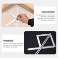 thumbnail image 2 of Protractor For Woodworking Long Miter Measuring Tool Miter Angle Finder Ruler, 2 of 8