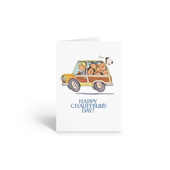 Stonehouse Collection | Funny Mother's Day Greeting Card | “Happy Chauffeur’s Da