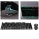 thumbnail image 3 of Combo de teclado y mouse con retroiluminación LED combo de teclado y mouse RGB teclas de suspensión batería recargable de 2000 mAh 3200 ppp para juegos oficina hogar, 3 of 8