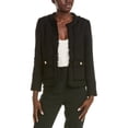 thumbnail image 3 of Nanette Nanette Lepore womens  Tweed Jacket, L, Black, 3 of 4