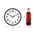 thumbnail image 2 of Reloj de pared AKCISOT de 30 cm, silencioso, no hace tictac, funciona con pilas, 2 of 9