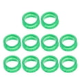 thumbnail image 2 of Bulk 10pcs Barber Hair Cut s Finger Rings Rubber Grips Inserts Green, 2 of 8