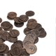 thumbnail image 4 of 100PCS Treasure Coins Set High Simulation Detailed Pretend Plastic Toy Prop Coins for Board Games Party Decorations Antique Bronze Pirate Coins, 4 of 4
