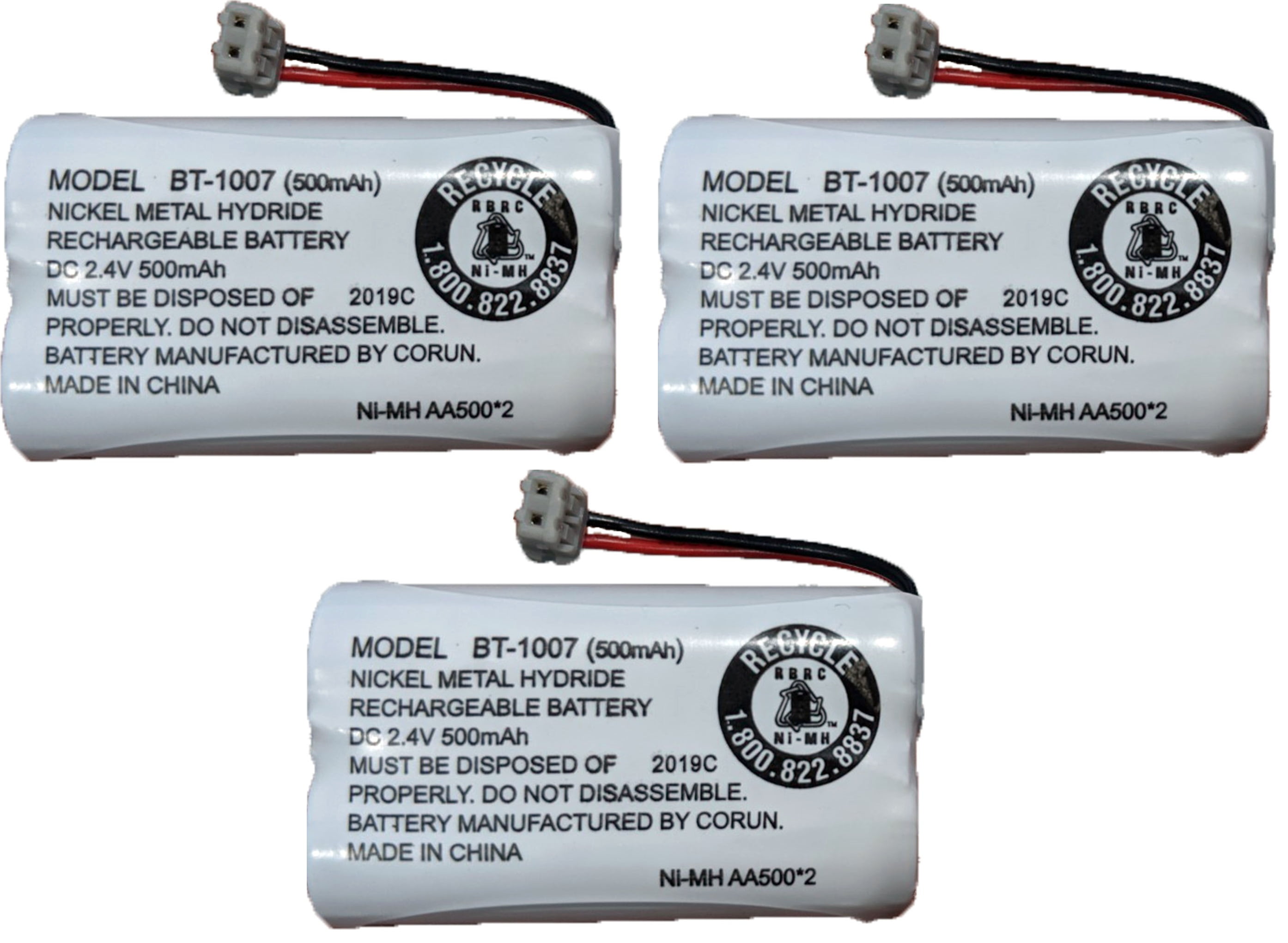Amazon.com: Uniden BT1005 Cordless Phone Battery Ni-MH 3 AAA