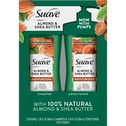 Suave Professionals Moisturizing Shampoo and Conditioner Set, Almond & Shea Butter, 28 fl oz, 2 Pack