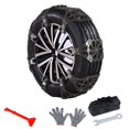 thumbnail image 1 of De Nieve Antideslizantes Para Coche, Cadenas De Neumáticos Antideslizantes Ajustables, Cadenas De Nieve Para Coche 8 Cadenas Cateissary HA040654-02, 1 of 6
