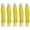 Yellow, variant on BESTSKY 5Pcs Rabbit Chew Toys,Bamboo Rolls Rabbit Toys,Eco-Friendly Bamboo Chew Rolls Guinea Pig Toys,Orange
