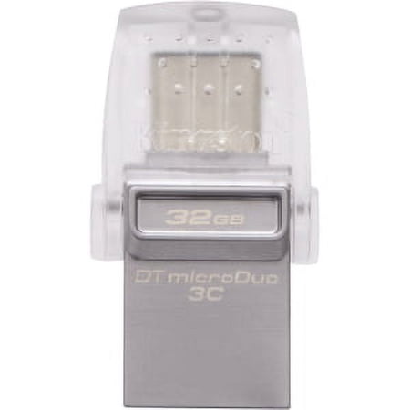 UPC: 0740617243024 | Kingston DataTraveler 32 GB MicroDuo 3C USB Flash Drive