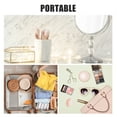 thumbnail image 2 of Unique Bargains 1Pc Travel Makeup Bag Cosmetics Storage Bag Portable Waterproof Navy Blue, 2 of 7