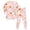 Beige, variant on mgoYE Toddler Halloween Pajamas Girl Pajama Sets Long Sleeve Top with Pants Soft Sleepwear 2 Piece Pjs Set 3-4 Years
