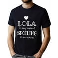 thumbnail image 1 of pieza, 100% algodón, camiseta con estampado divertido de Lola, camiseta casual y de moda de temporada para hombre, camiseta de manga corta de algodón puro de cuello redondo de high street, camiseta de, 1 of 6