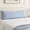 Blue + Nylon, variant on FENGFAN Neutral Cooling Full Body Pillow 20x54" Memory Foam Support Pillow with Washable Cover
