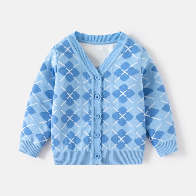 Cameland Chandail Tricoté Chaud Décontracté Mode Chandail Tricoté à Double Couche Cardigan à Col en V