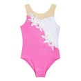 thumbnail image 3 of DPOIS Kids Girls Gymnastics Leotard Ballet Dance Athletic Skating Bodysuit Pink 16, 3 of 5