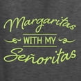 thumbnail image 2 of Wild Bobby, Green Señoritas Funny Cinco de Mayo Cinco De Mayo Unisex Hoodie Sweatshirt, Heather Black, Large, 2 of 5