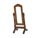 thumbnail image 5 of Espejo tocador para dormitorio de casa de muñecas a escala 1:12, muebles retro para casa de muñecas para fotos Color de nuez, 5 of 9