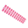 thumbnail image 2 of Minnieouse 24 piezas de uñas prensadas sólidas en forma cuadrada de longitud media DIY exquisitas y elegantes uñas de personalidad para salones de Juegos de manicura treinta y tres Minnieouse CE011407-33, 2 of 5