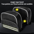 thumbnail image 4 of Large Storage Bags Hard Front Beam Bike Bag 15x11x5cm, Large Capacity Saddle Bag with Reflective Strip for Cycling, Bicycle Storage Accessory, 4 of 9