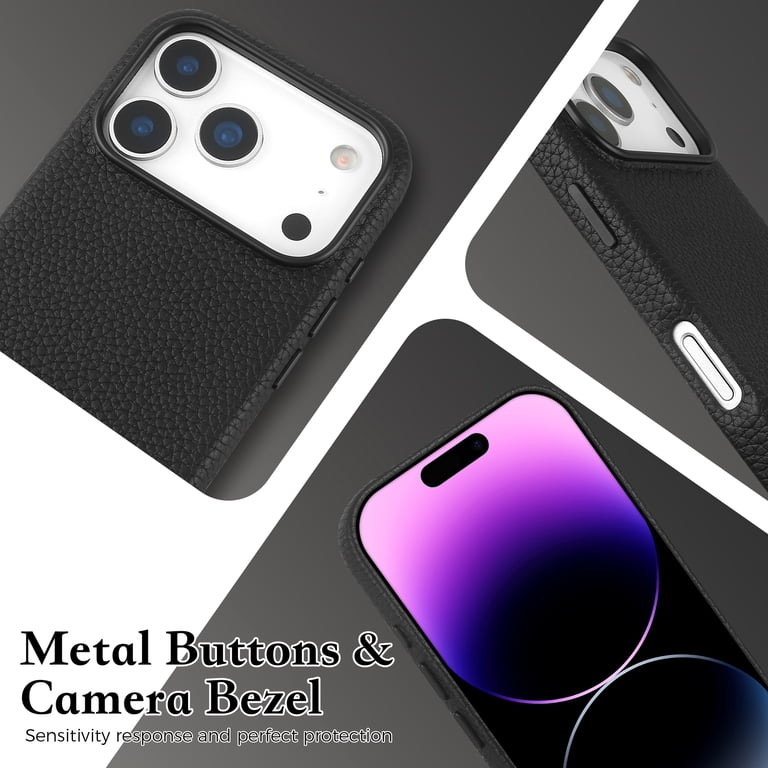 Leather Case For IPhone 17 Series – Full Lens Protection, Rugged Hybrid Cover