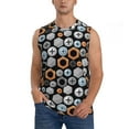 thumbnail image 2 of Picia Colorful Screws mens Cotton Tank Undershirts , Moisture-wicking Ribbed Tanks, Lightweight Cotton Tank Undershirts-X-Large, 2 of 8