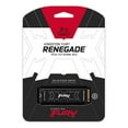 thumbnail image 3 of Kingston FURY Renegade 2TB PCIe Gen 4.0 NVMe M.2 Internal Gaming SSD SFYS/2000G, 3 of 3