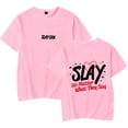 thumbnail image 5 of Spencer Barbosa Merch SLAY ERA T-shirt Print Short Sleeve Tee Fashion Casual Clothing, 5 of 8
