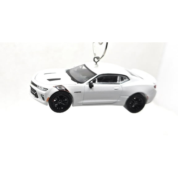 2018 Chevy Camaro SS White Christmas Ornament