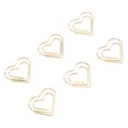 thumbnail image 1 of Heart Shaped Metal Paper Clips, Cute Portable Adorable Small Clips for Document Organization, with for Home, School, Office Use, 1 of 7